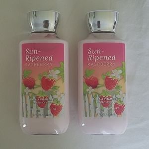 Bath and Body Works Sun Ripened Raspberry Lotion